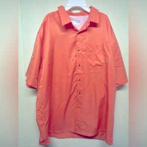 Momentum Comfort Gear Button Down Fishing Shirt Size XXL 50 UV Protection